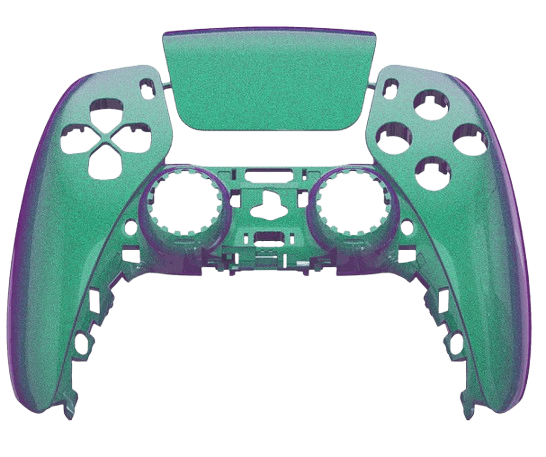 Chameleon Green DualSense Faceplate Swap