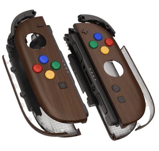 Wood Switch 2 Joycon Shell Swap