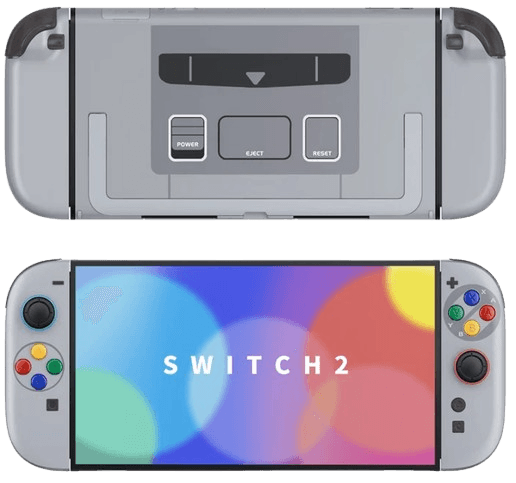 SwitchNES Switch 2 Shell Swap