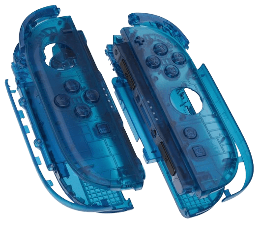 Blue Switch 2 Joycon Shell Swap